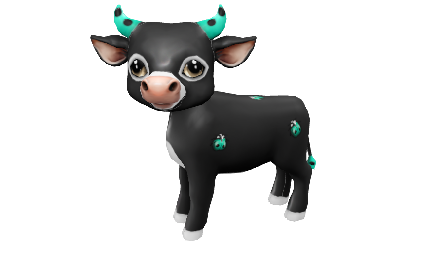 F-LovebugTealBovine