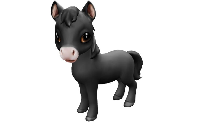 BLACK EQUINE