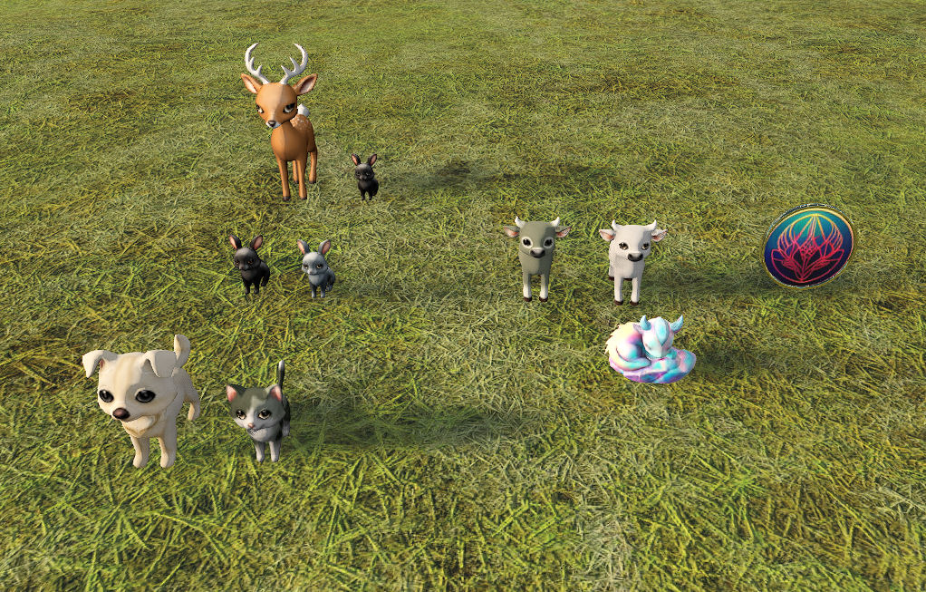 Token near pets
